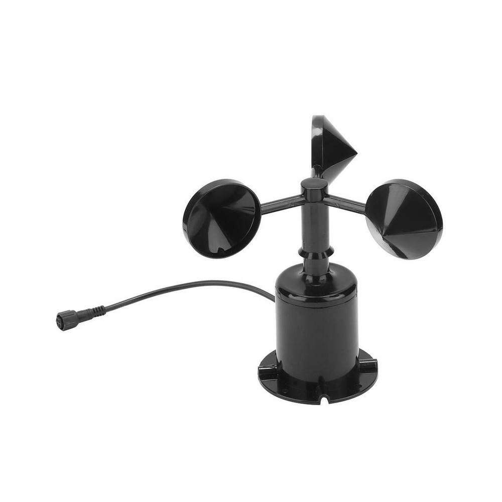 Wind Sensor 0-70m/s Environment Signal Output Pulse Type Three Cups Wind Spee...