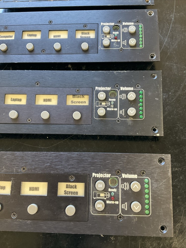 Lot of 4 SP Controls Projector Input Control Panel 501-001SPC SP2 Chassis PCB