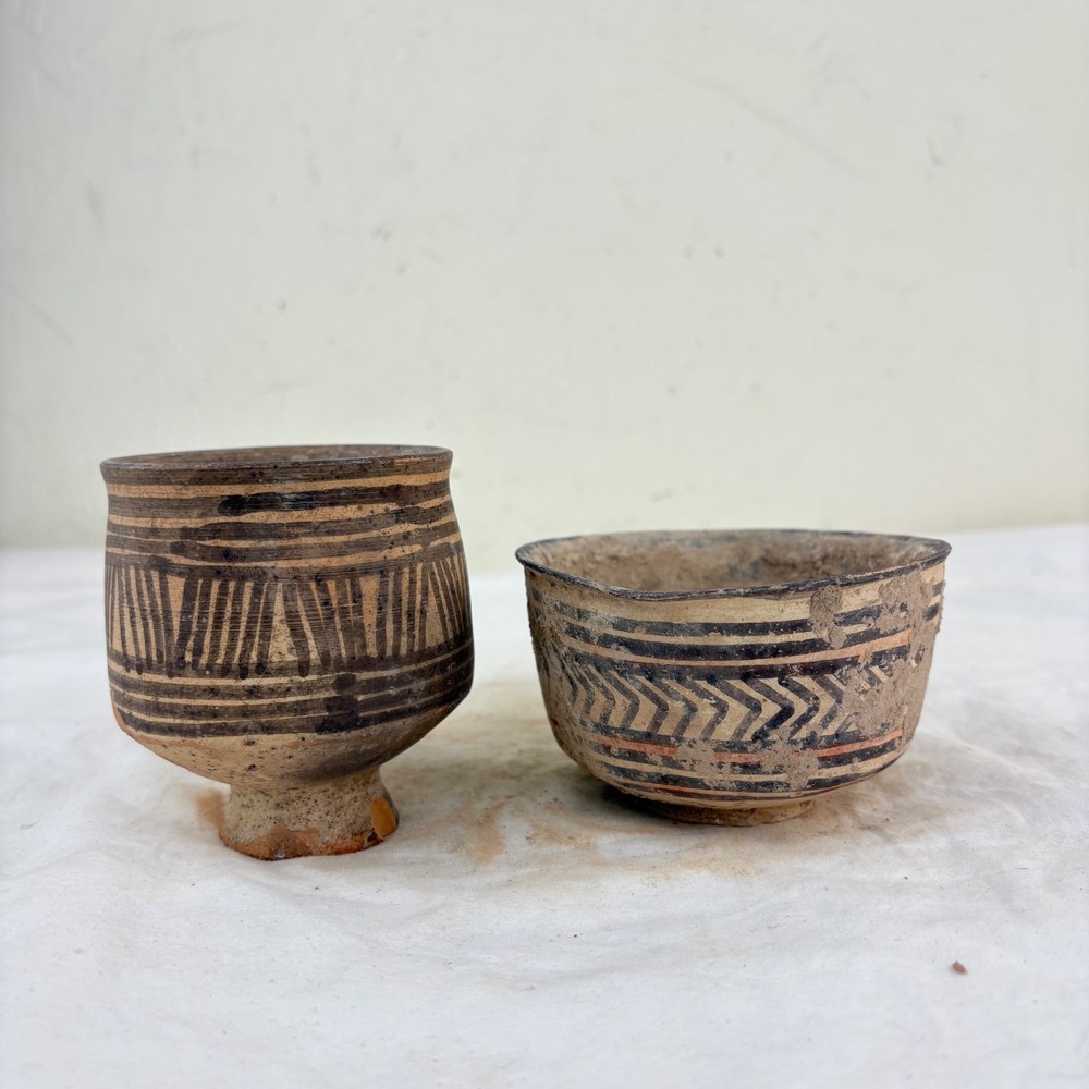 Pair of Ancient Indus Valley Pottery