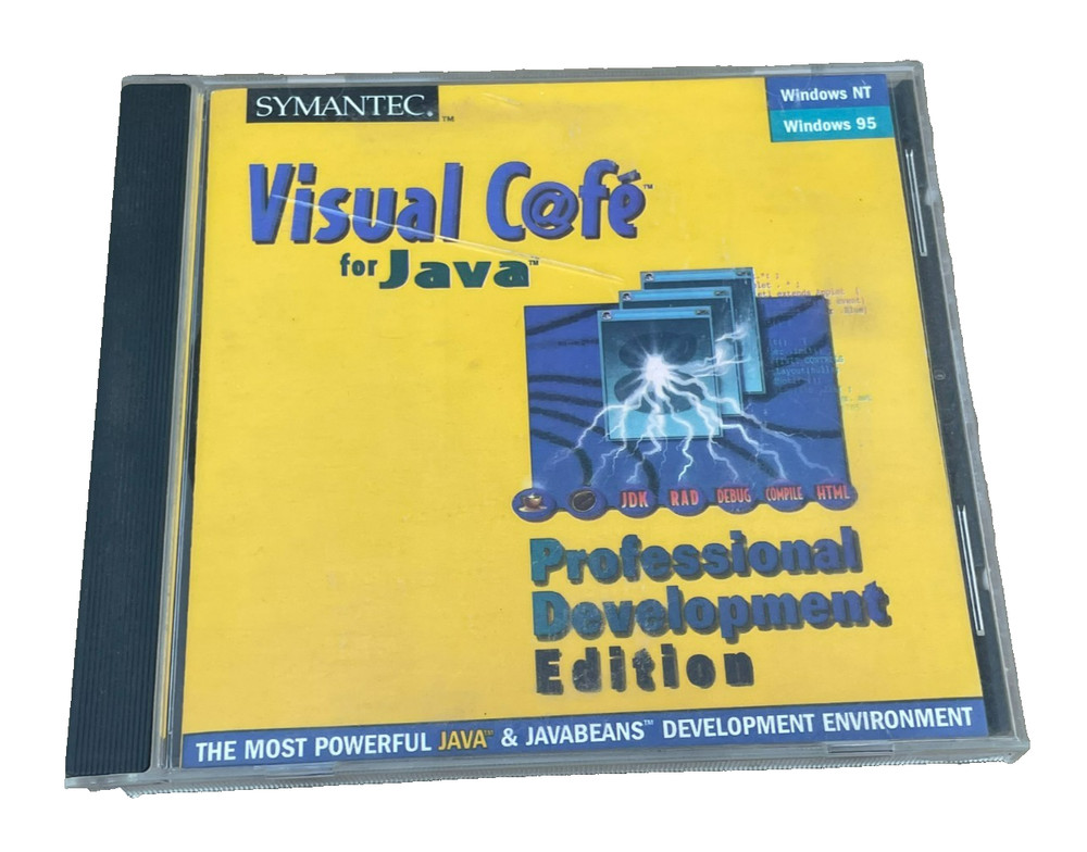 Symantec Visual Cafe for Java Database Professional Development Edition