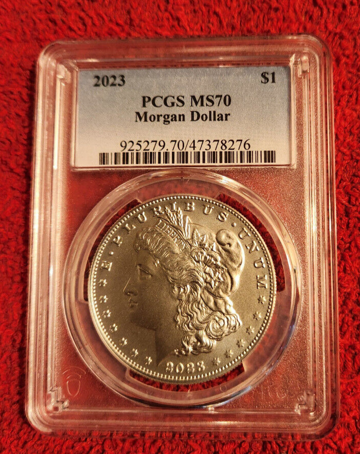 2023 Morgan silver dollar PCGS MS 70