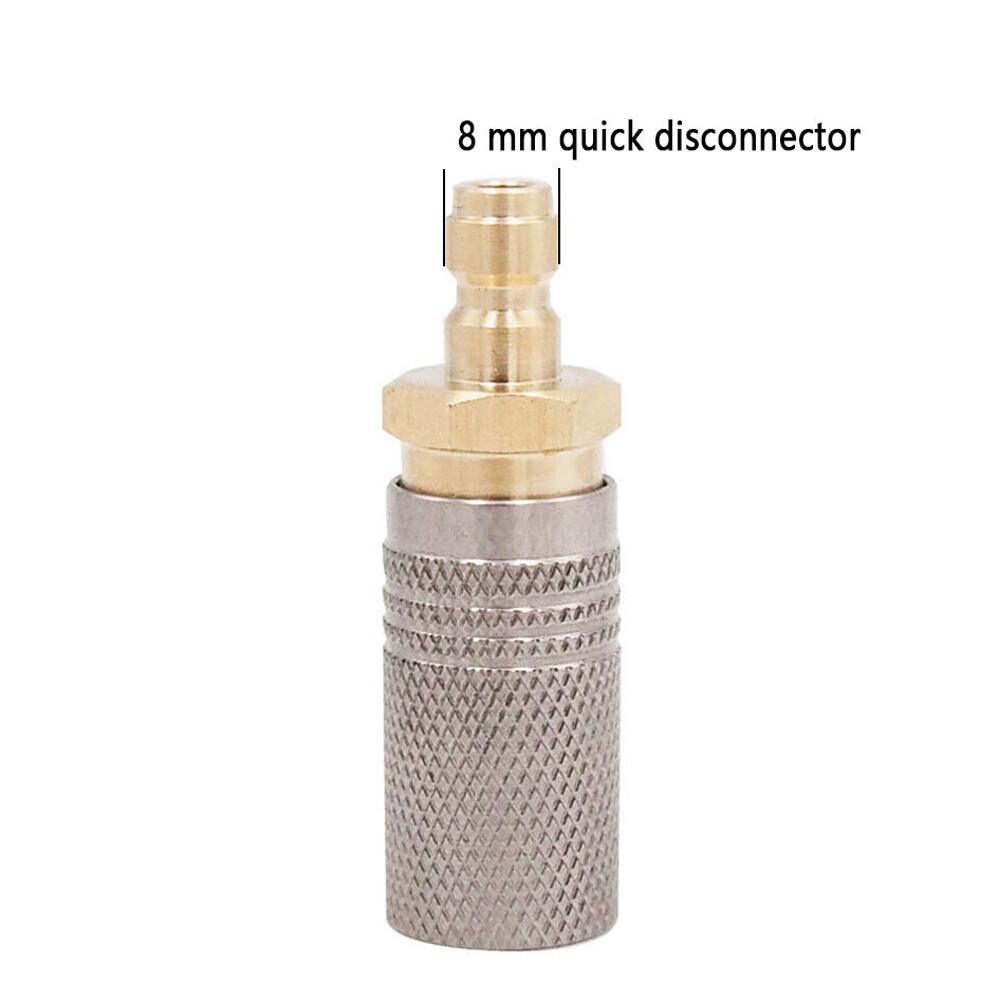 Metal Extended Air Charging Quick Release Adapter Socket 1/8 BSP 8mm 1pc