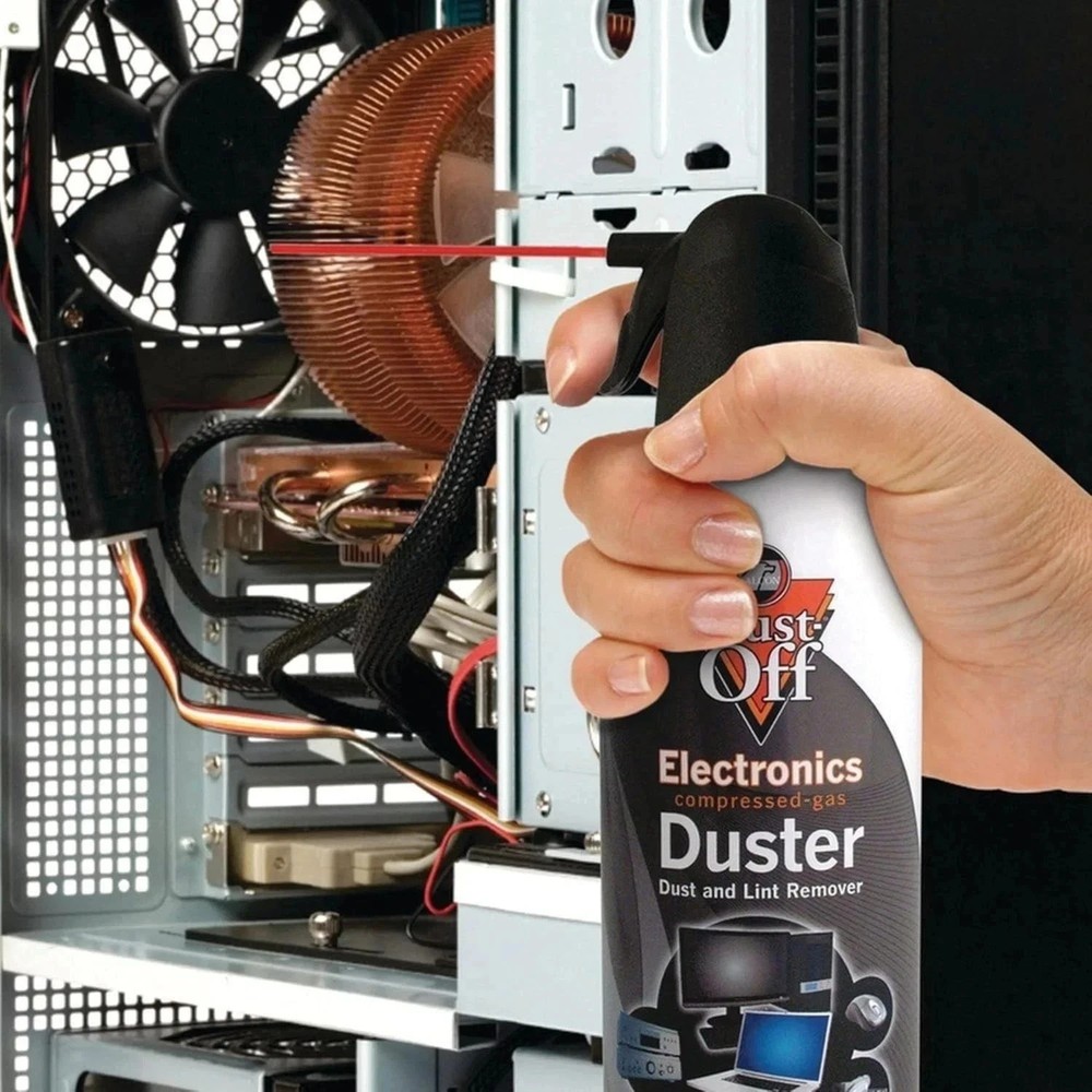 Dust-Off Electronics Compressed Air Duster 10 oz Cans – 2 Pack | Free Shipping|.
