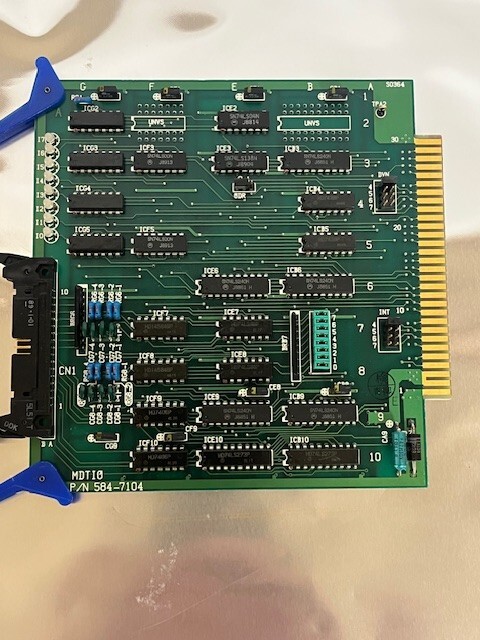 HITACHI MDTIO PCB, P/N 584-7104