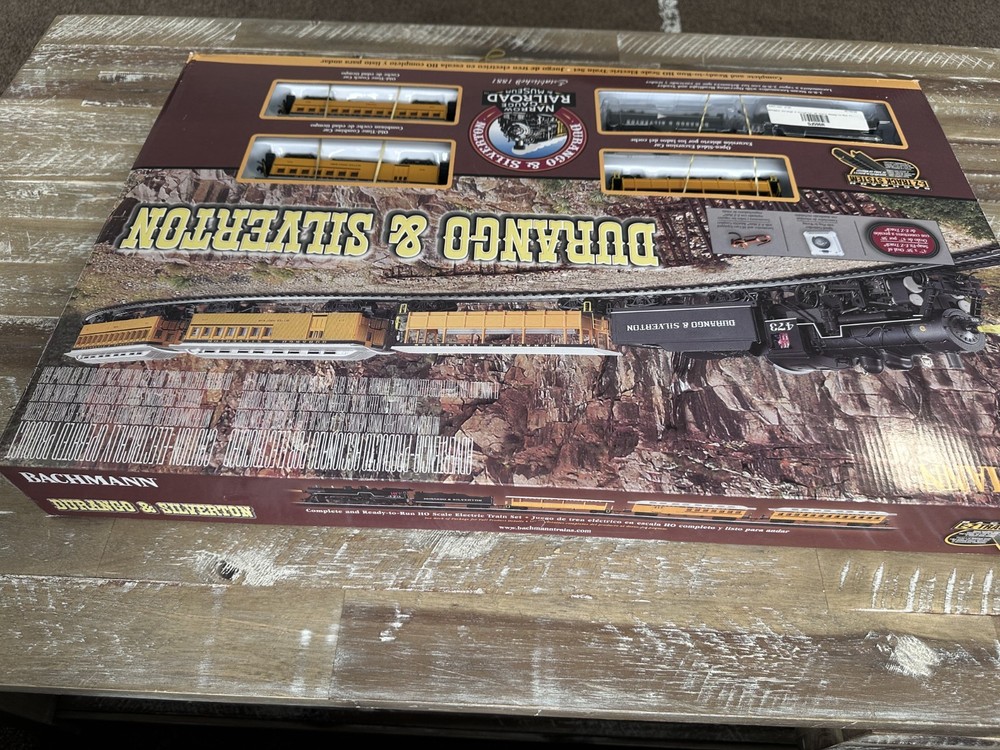 Bachmann Durango & Silverton HO Train Set Tested Working w/Track