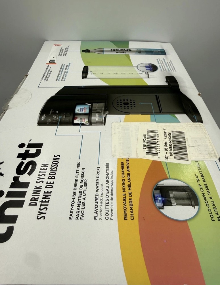 Ninja Thirsti Customization Drink System - BRAND NEW