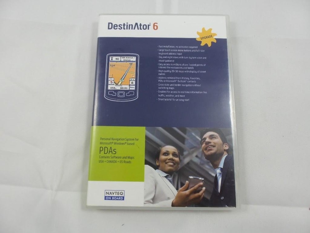 Destinator 6 Personal Navigation System Software for Windows Based PDAs