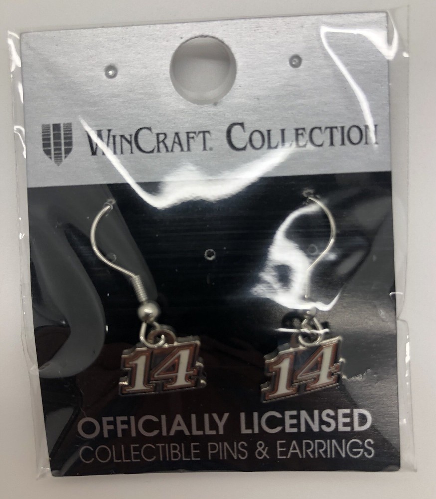 Tony Stewart #14 Earrings