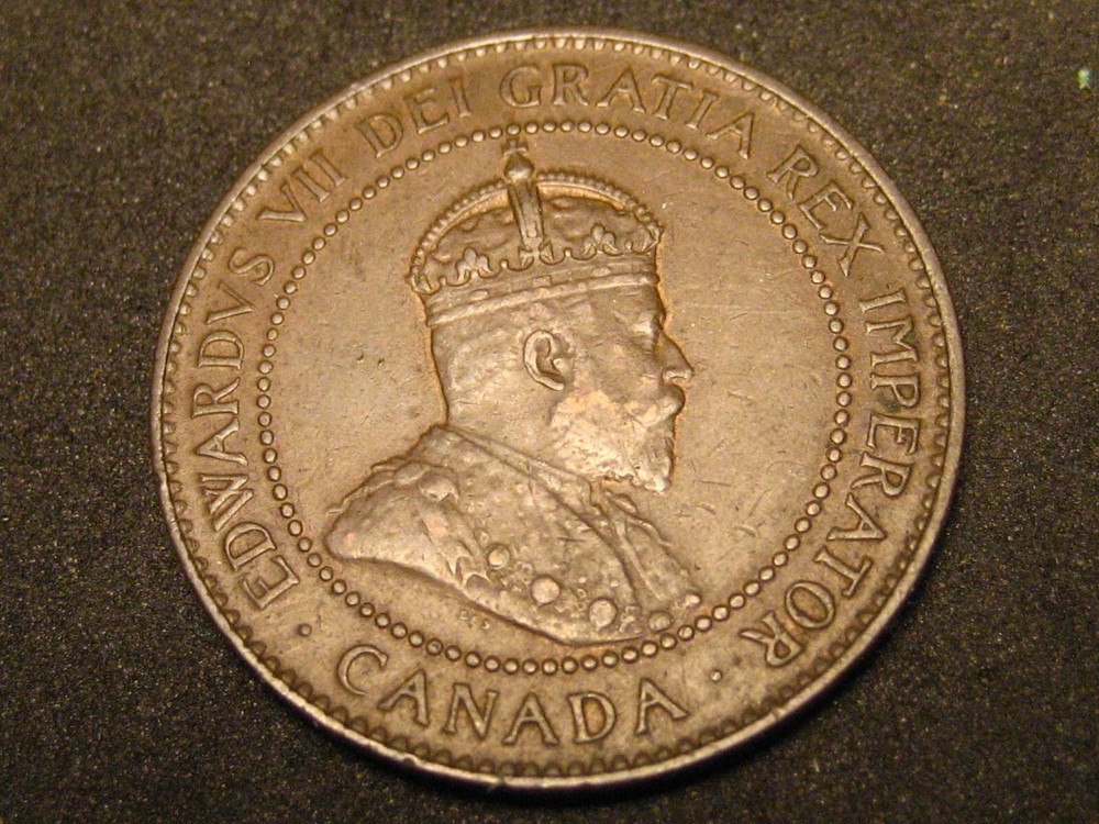 1906 Canadian Large Cent