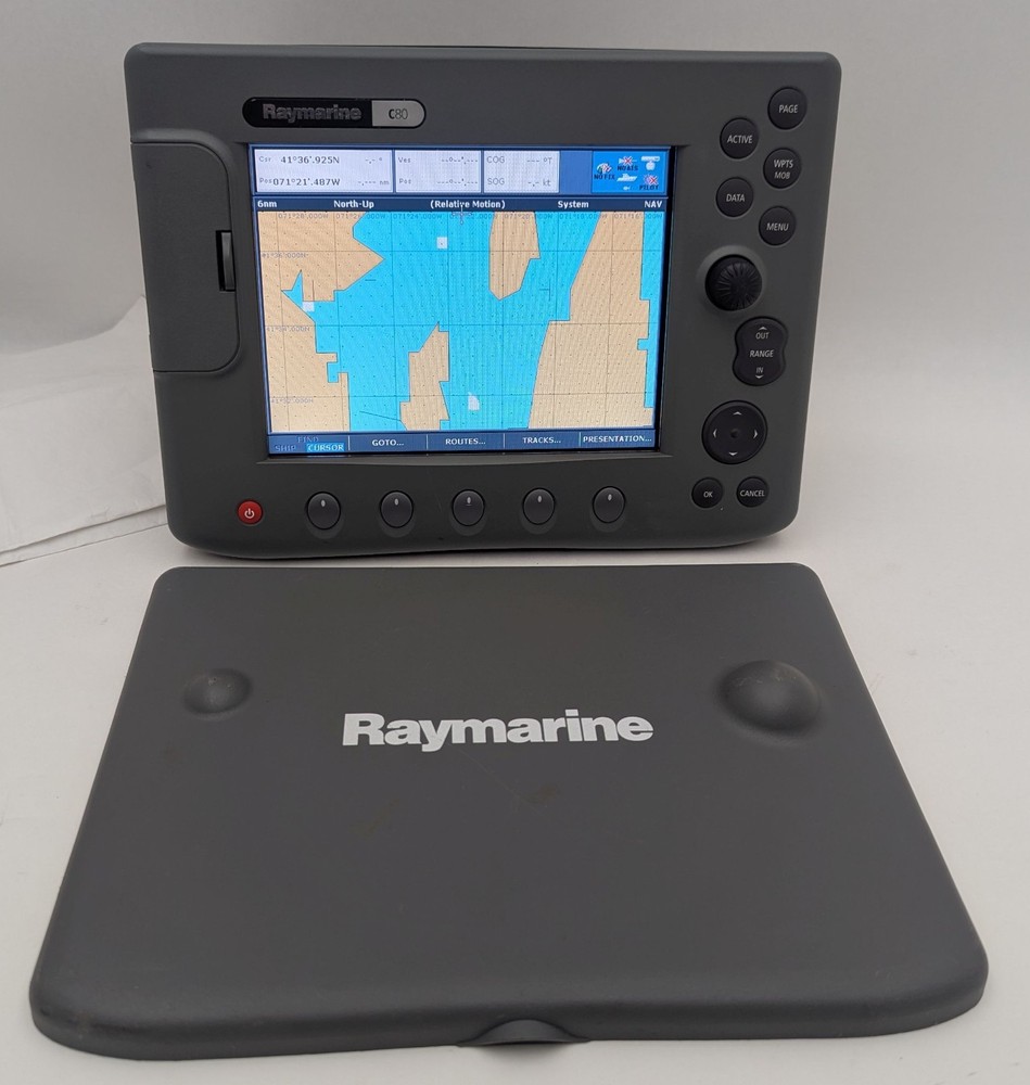 Raymarine C80 Marine Radar GPS Chartplotter 8.4" MFD Display Updated v5.16