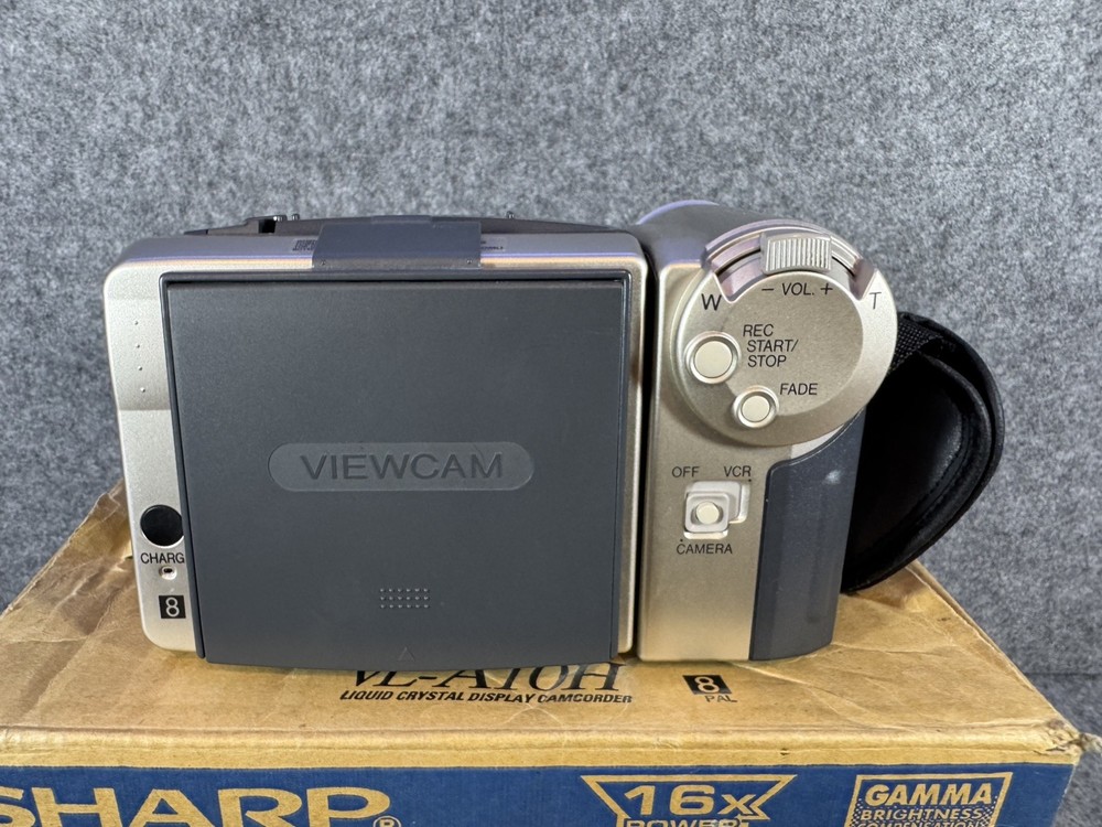 SHARP VL-A10H CAMCORDER tested and working.