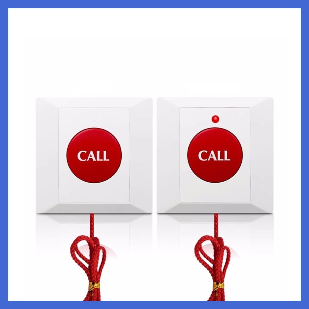 Pull Rope Type Call Button Household Alarm Switch 86 Type Self Resetting Elderly