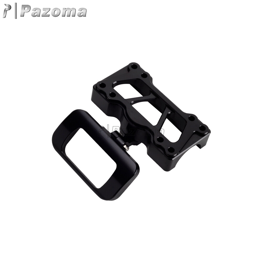 Motorcycle Speedometer Relocation Mount Bracket Gauge Holder For Harley Softail