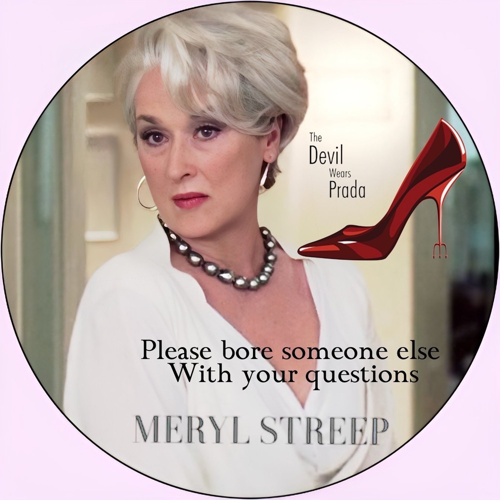 The Devil Wears Prada Pin