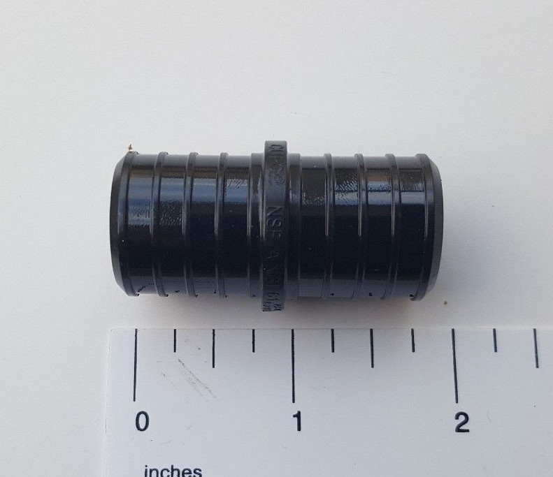 20 PIECES 1" PEX COUPLING POLY ALLOY LEAD FREE CRIMP PLASTIC FITTINGS - NSF CUPC
