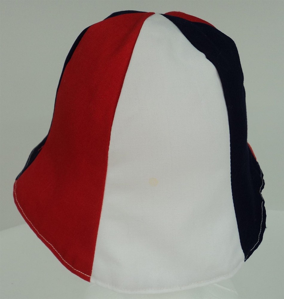 1978 Walt Disney Disney Six Panel Red White & Blue Hat