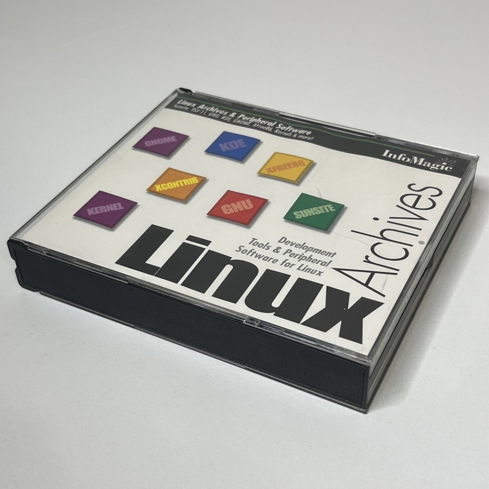 InfoMagic 6-CD Linux Archive Summer 1999 Tools & Software PC CD-ROM