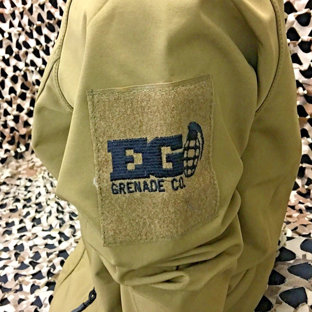 NEW Enola Gaye TechOne Windbreaker Jacket - Tan - Medium