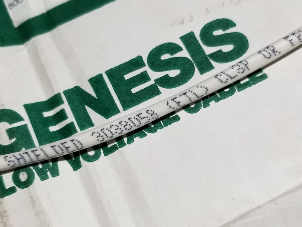 Southwire Genesis 3214 18/2C Plenum Shielded Security/Control Cable White /100ft