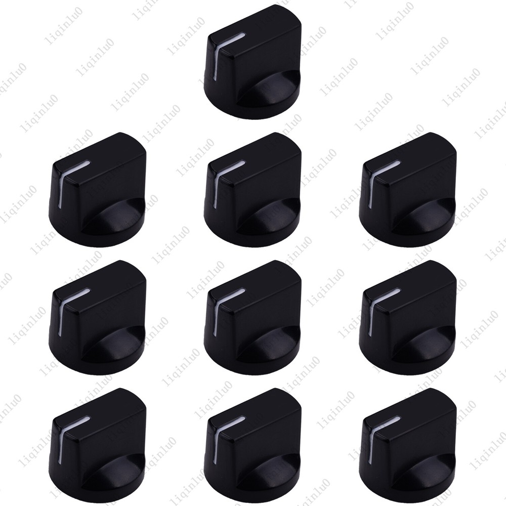 1/5/10 Pieces Plastic Flat Flush Head Guitar AMP Effect Pedal/Pointer Knobs