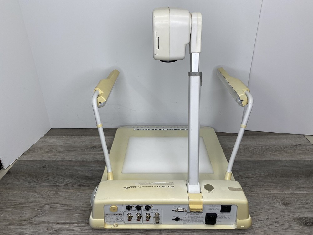 Elmo EV-400AF Visual Presenter Auto-Focus Camera Overhead Projector MWK5 *READ*
