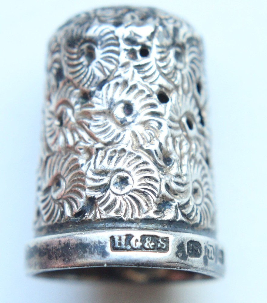Vintage Sterling Silver Thimble 4.2 gram