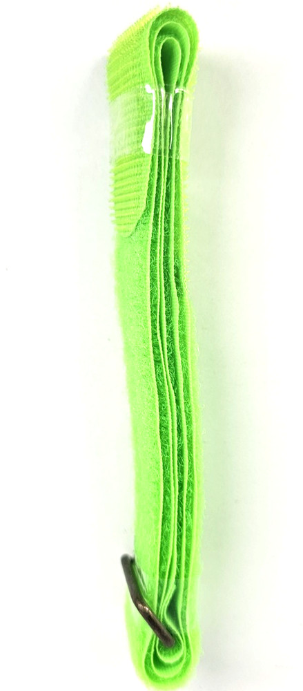 NEW! NEON GREEN Adjustable Hook and Loop Book Strap Single 24" Long for Binding