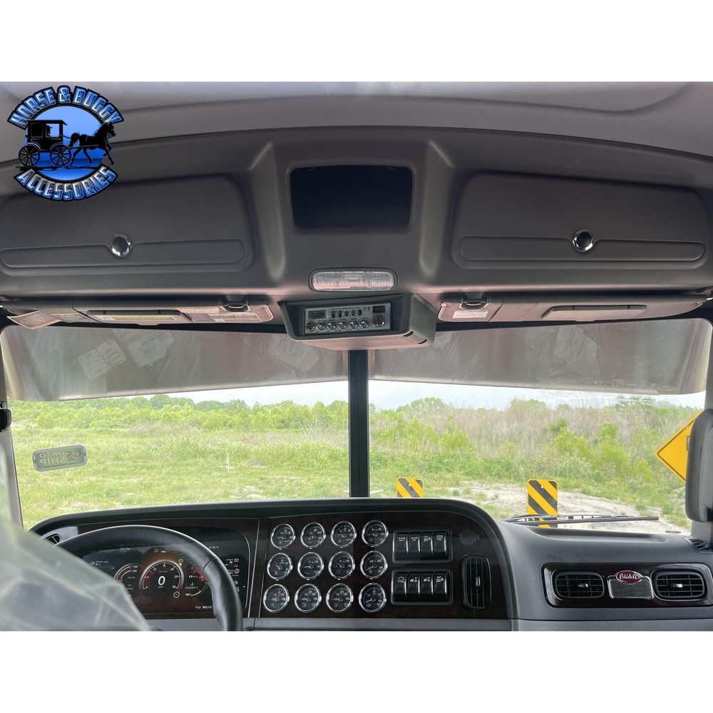 Peterbilt 10"x7" Rollin Low Reverse Bow Tie Drop Visor #1020