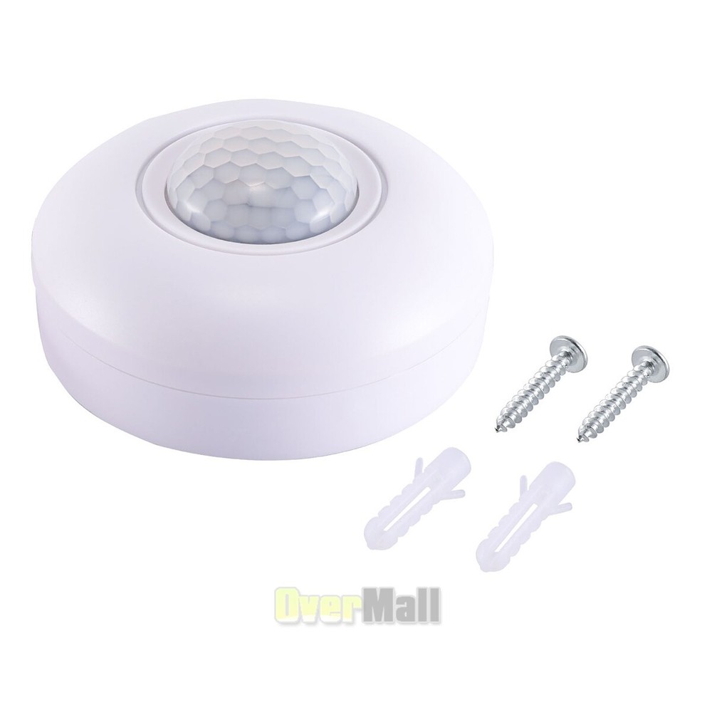US Surface Mount PIR Ceiling Occupancy Motion Sensor Detector Light Switch 360°