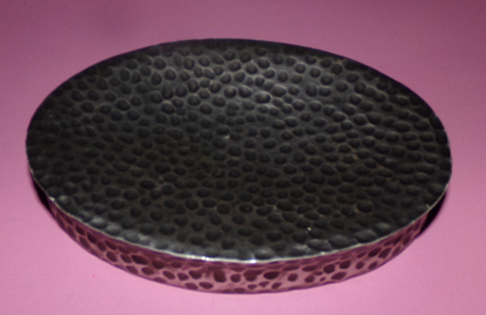 CANNON Soap Dish Pattern: Hammered Metal