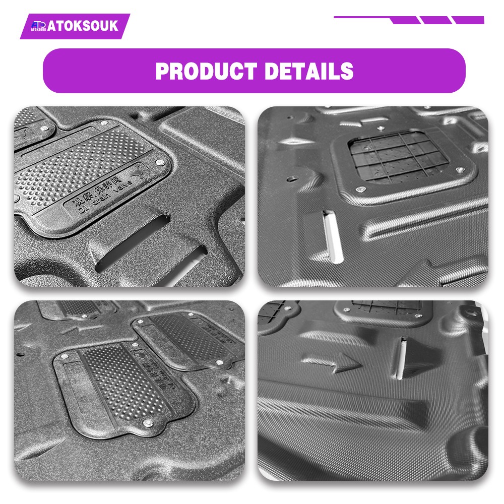 Front Skid Plate For Lincoln Continental 2017-20 Underbody Engine Splash Shield