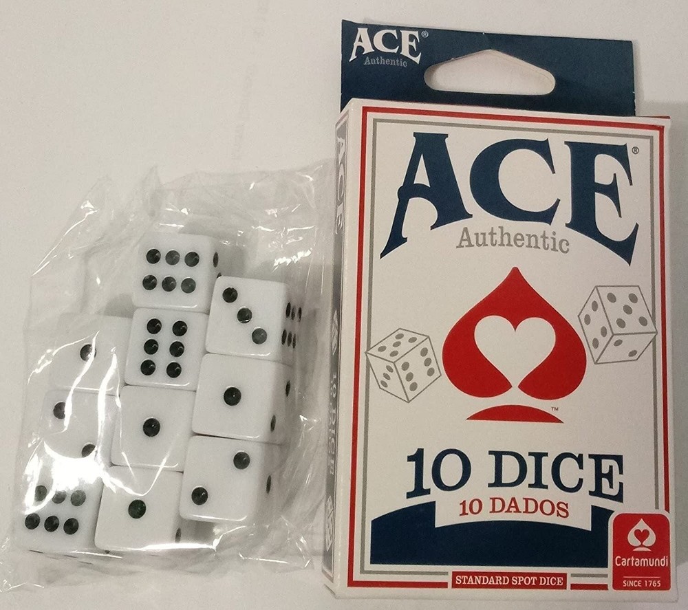 ACE Authentic Dice - 10 Pack