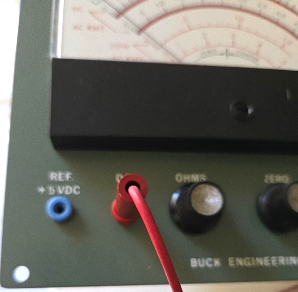 * WORKING Lab-Volt Model 280B Solid State Meter Panel analog FET multimeter-RARE