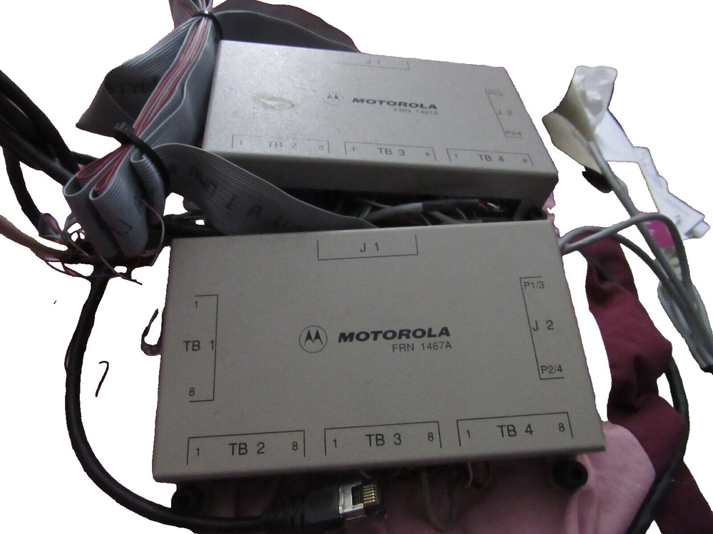 Motorola Junction-Terminal Box FRN 1467A (TWO)