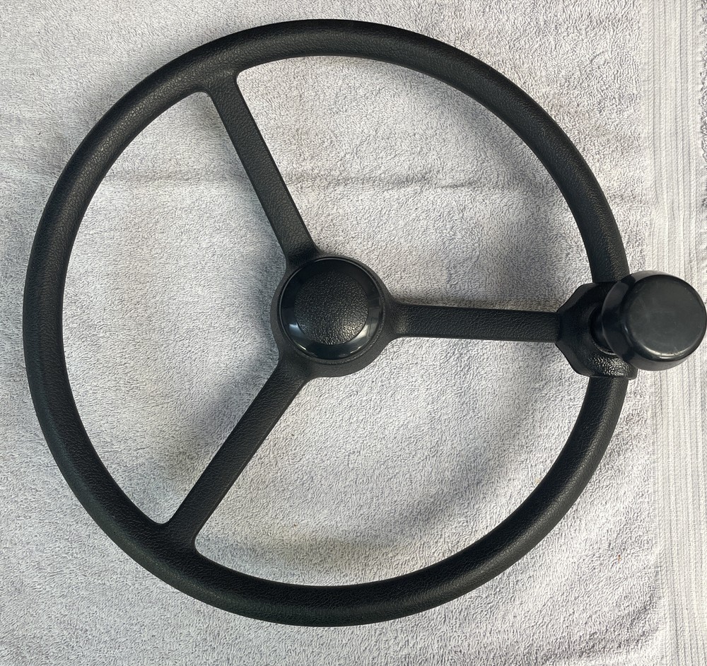 High density mobile storage system steering wheel handle