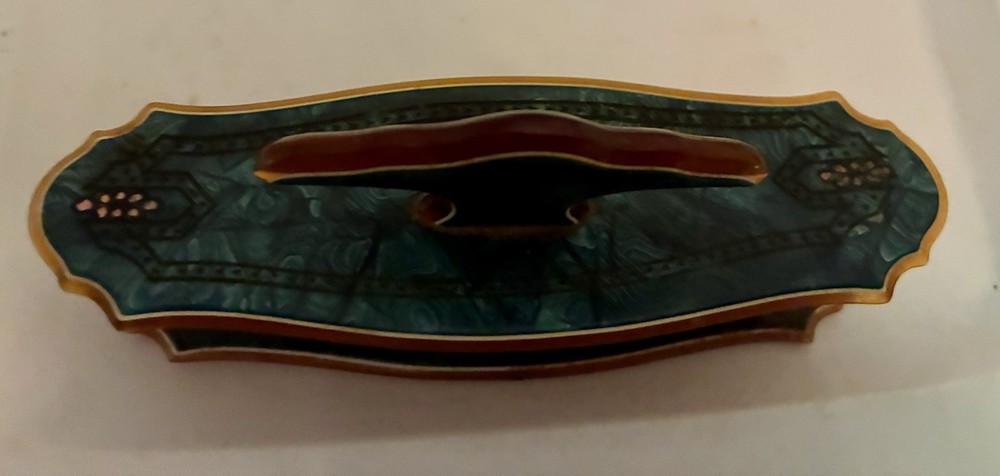 Antique Celluloid Nail Buffer Art Deco Era