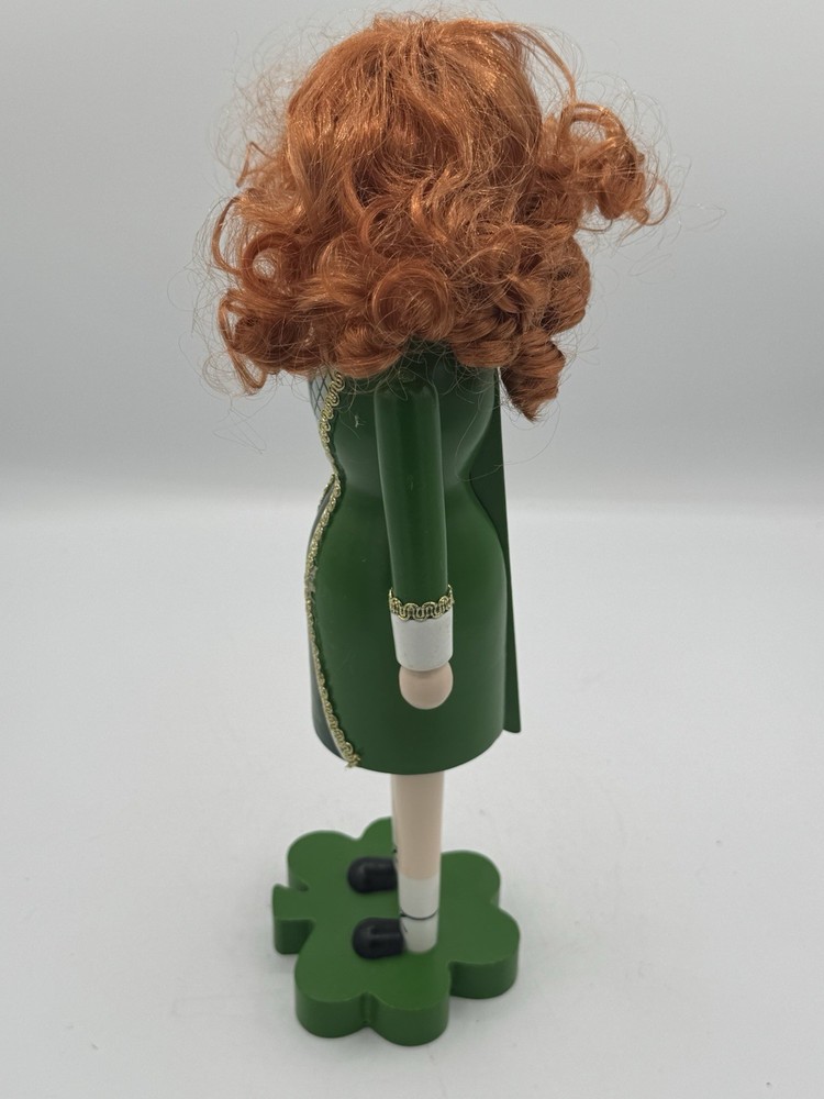 14” Tall Lady Irish Nutcracker