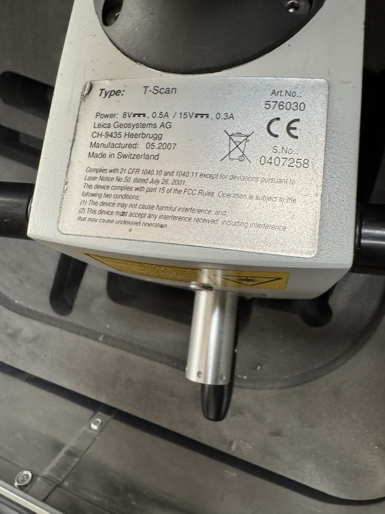 Leica T-Scan Laser Scanner