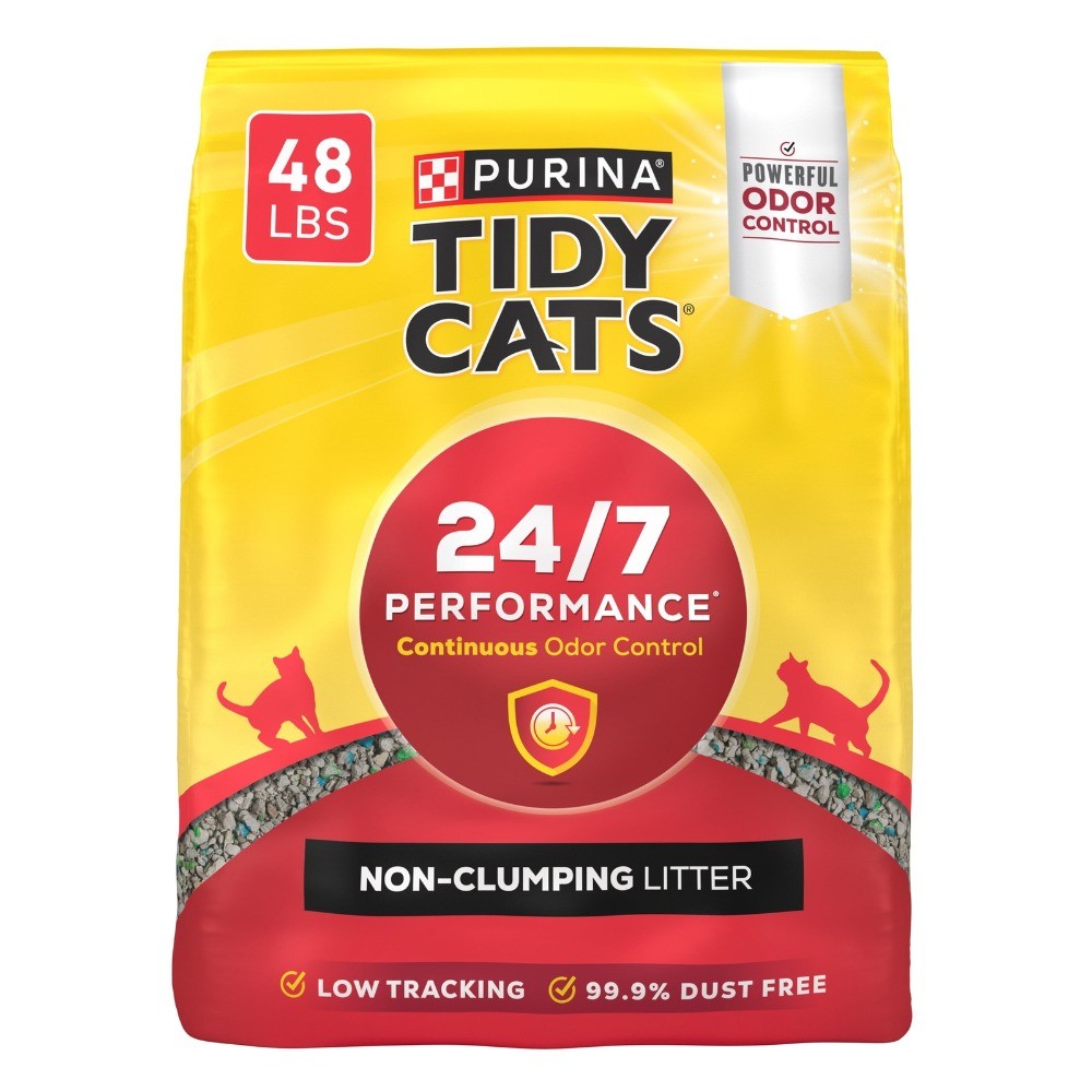 Non-Clumping Cat Litter, Deodorizing Formula, 48 lb Bag