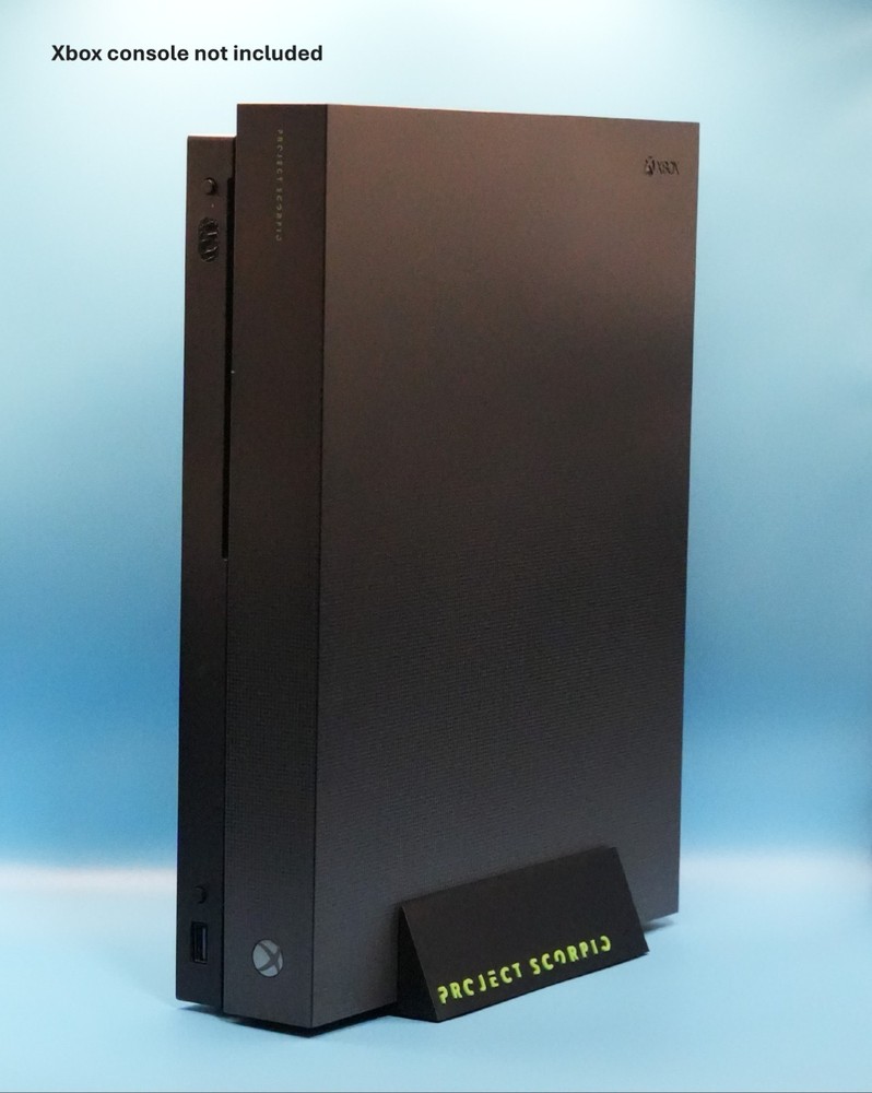 Xbox one X vertical stand Project scorpio 3D PRINTED