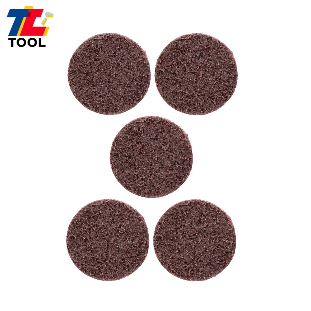 25 Pack Surface Conditioning Quick Change Discs 2" Red Medium Prep Pad Discs