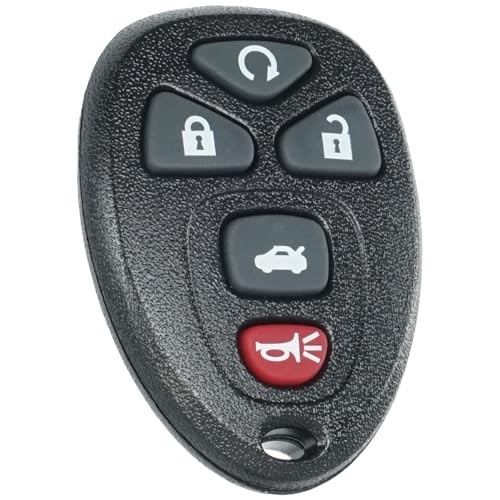 Keyless Entry Remote Start Control Key Fob Replacement Fits for Five Button