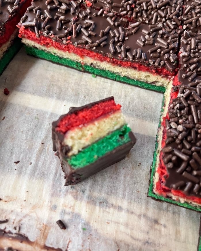 Authentic Italian Rainbow Cookies * Multiple Sizes & Variations Available