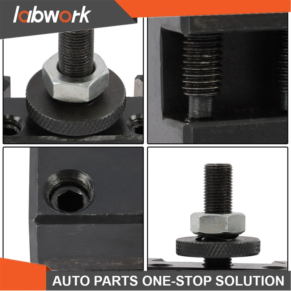 Labwork 6 Pack BXA Tool Post Set 250-200 Complete Quick Change System for Lathes