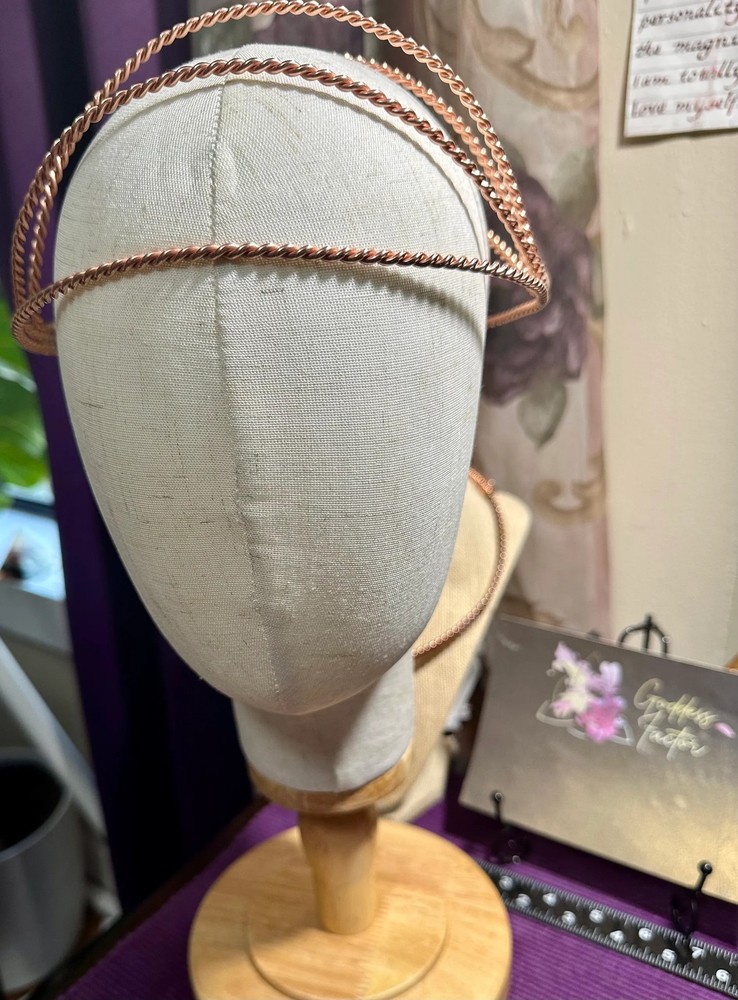 Copper Tensor Ring Head Mask/Cap