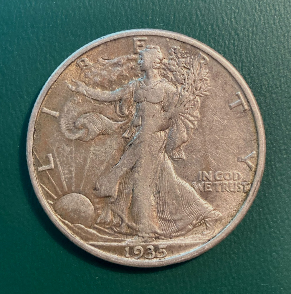 1935-S Walking Liberty Half Dollar