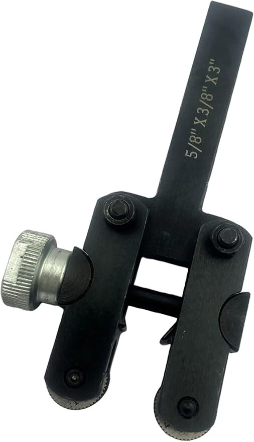 Spring Loaded Action Clamp Type Knurling Tool 3-25 mm Capacity