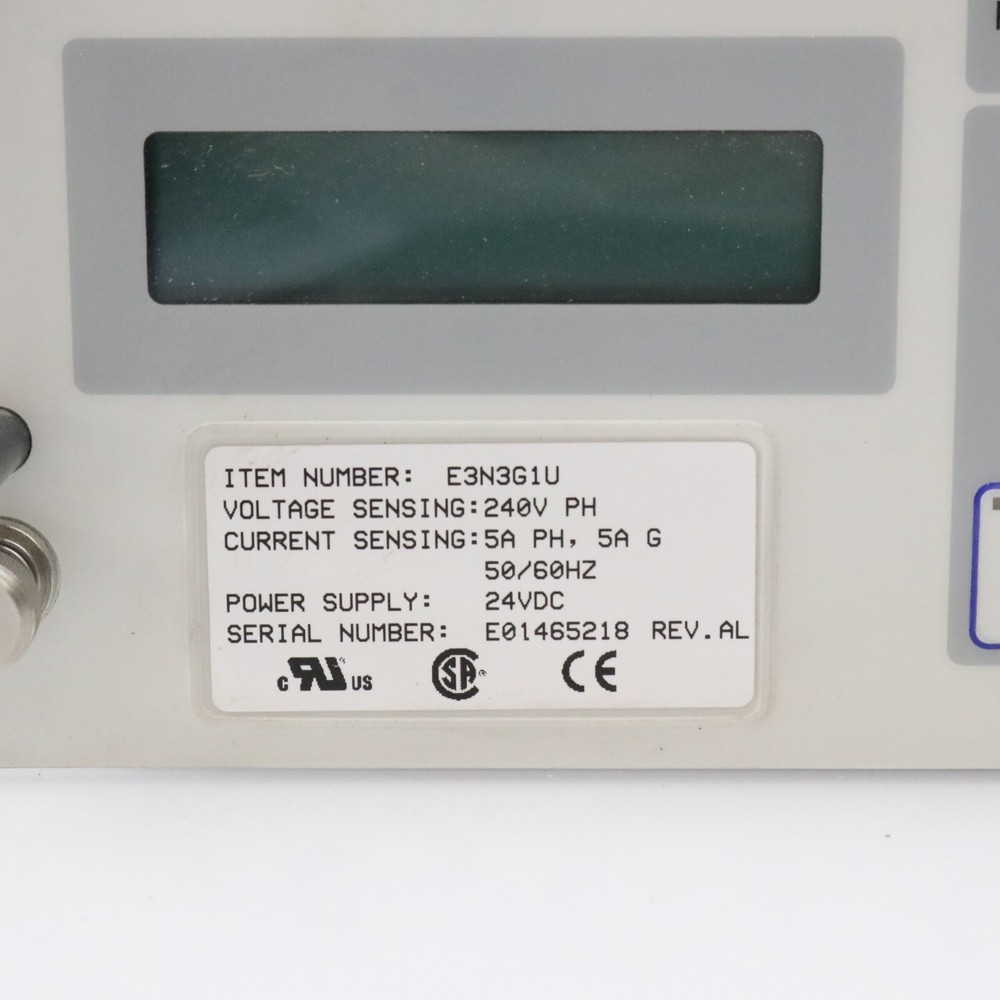 Basler BE1-951 Over Current Solid State Relay 125/250VAC/DC