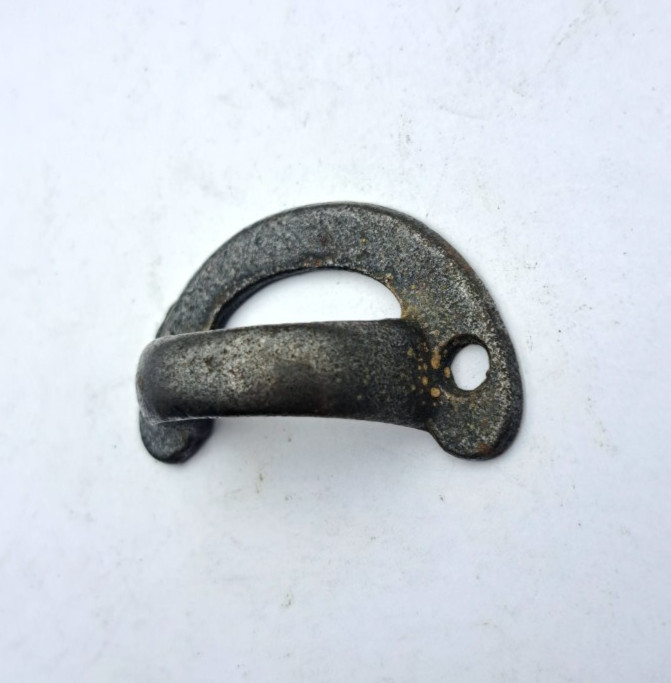 Antique Bin Pull Apothecary Drawer Pull Handle Old Vintage Cast Iron Hardware