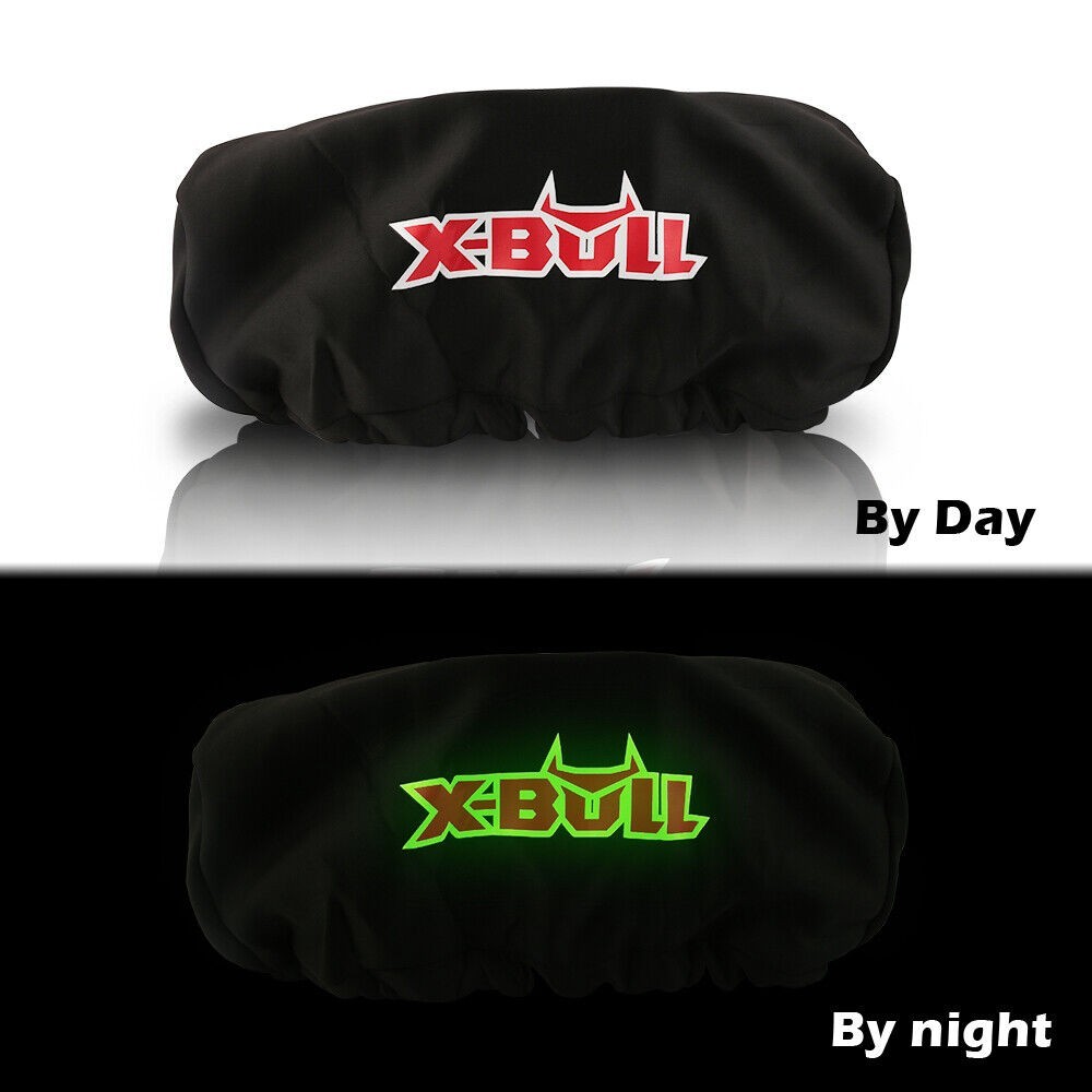 X-BULL Winch Cover Waterproof Soft Dust Neoprene Fits 9500-14500lb Universal 4WD
